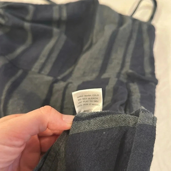 The Impeccable Pig women’s linen short shorts romper so cute excellent condition - Picture 6 of 6